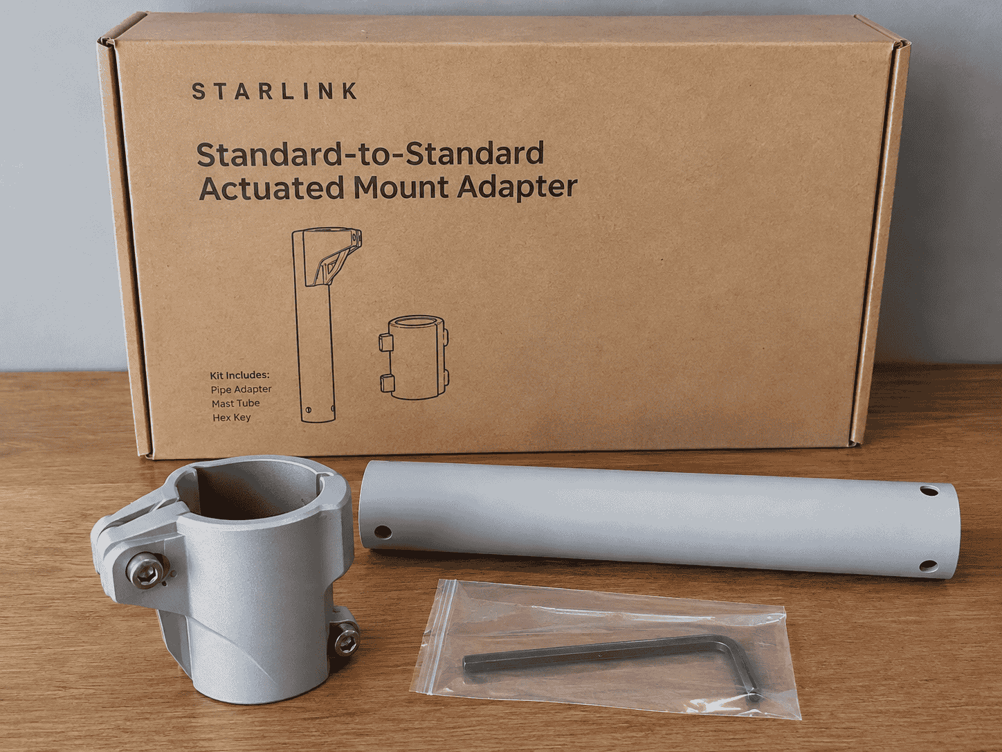 Standard-to-Standard Actuated Mount Adapter