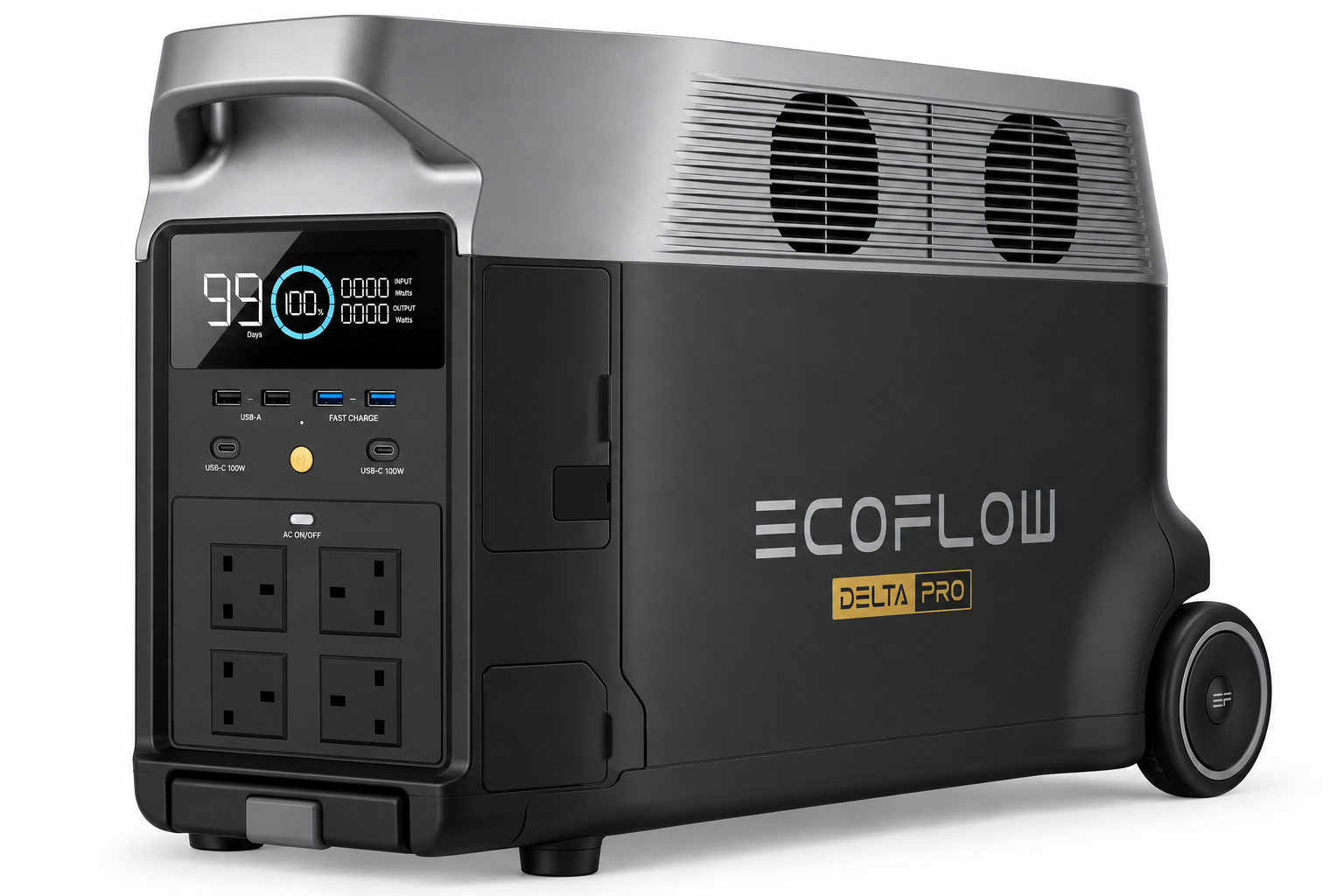 Best Portable Power Backup for Starlink High Performance Kit – EcoFlow DELTA Pro